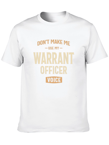 Warrant Officer Voice Graphic T-Shirt
