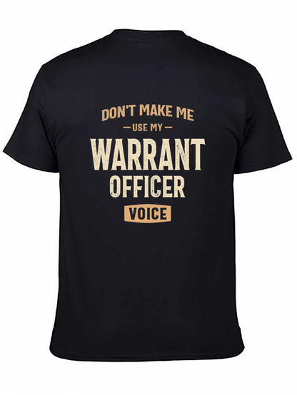 Warrant Officer Voice Graphic T-Shirt