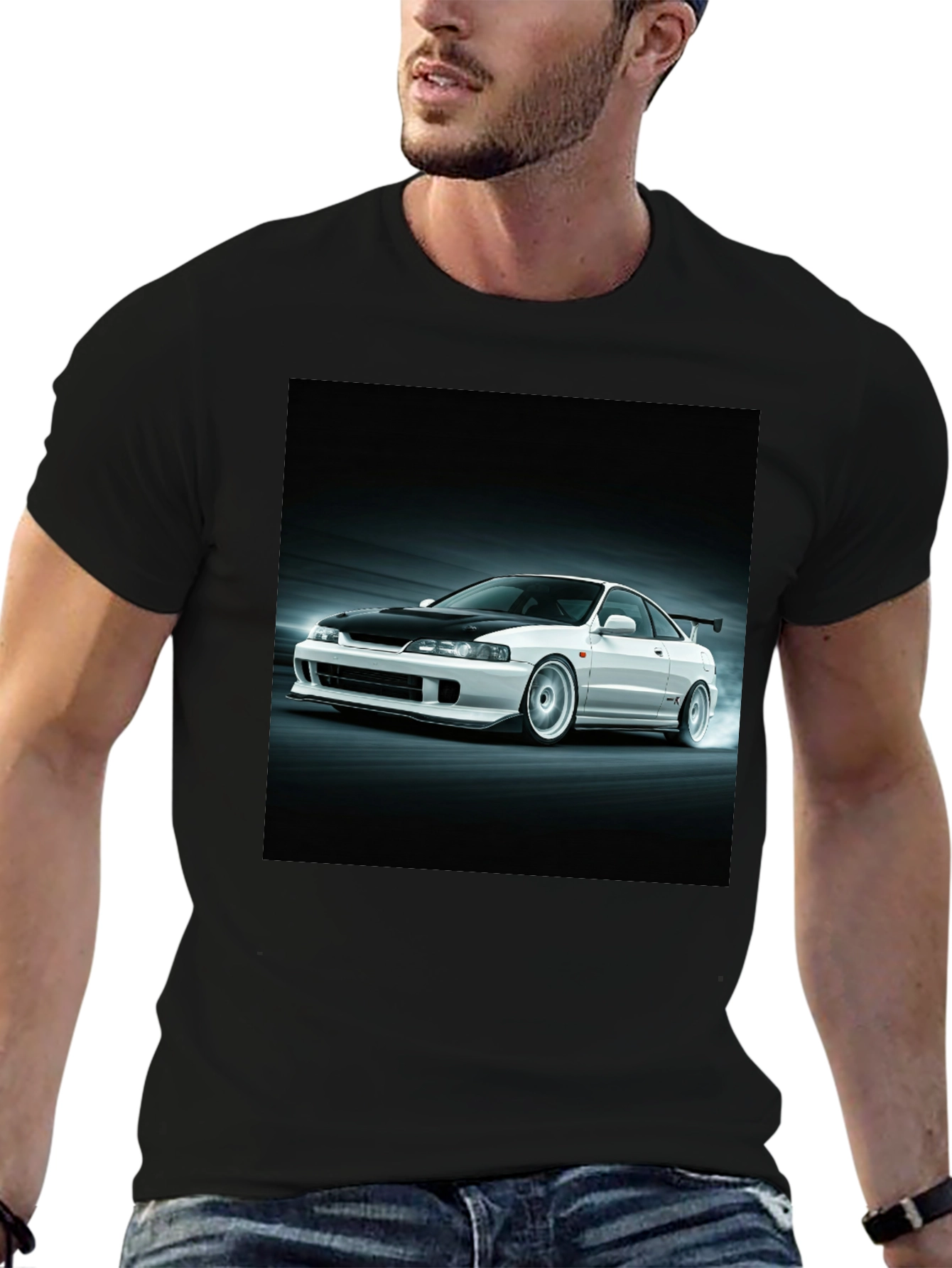 Car Graphic Tee - Black
