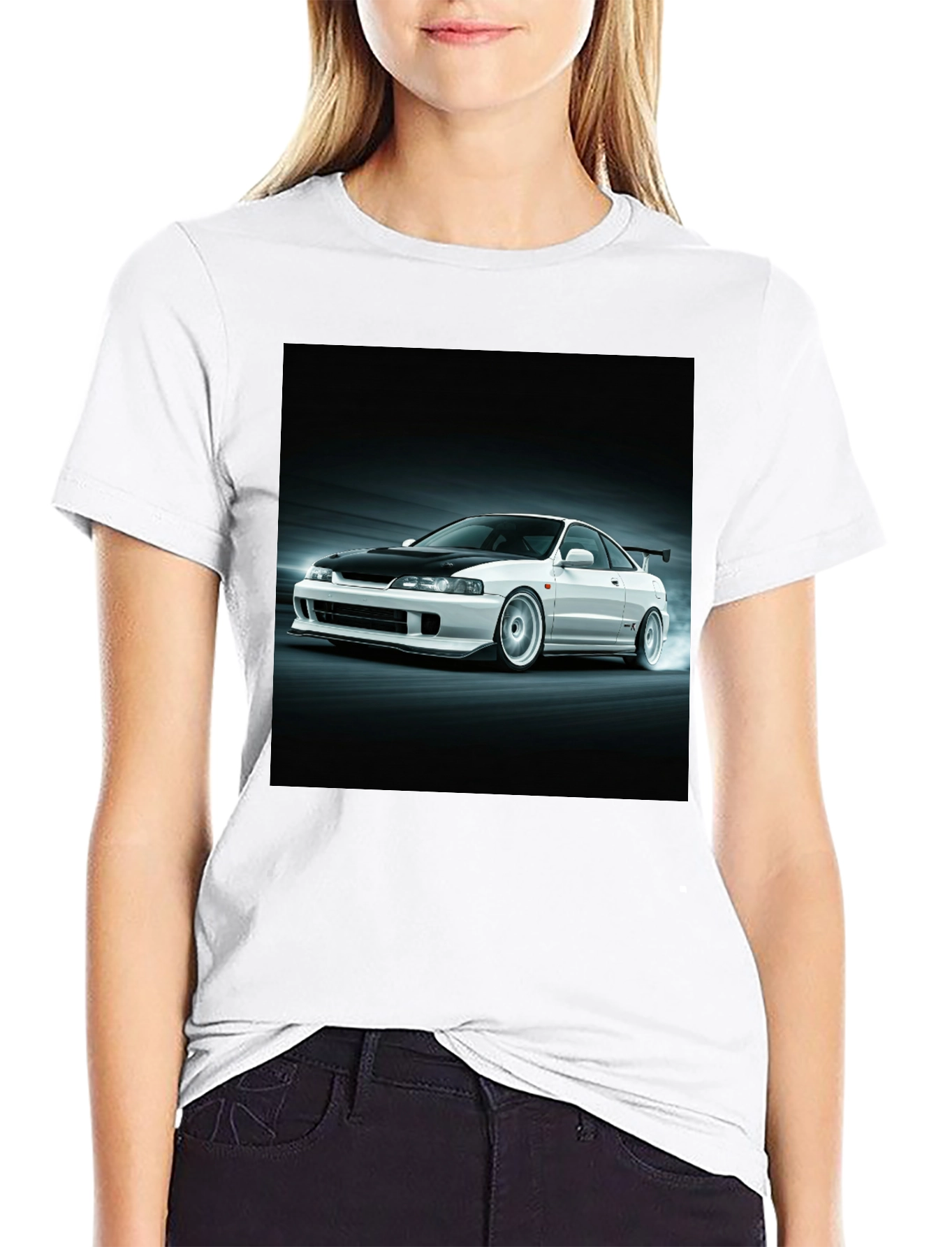 Car Graphic Tee - Black