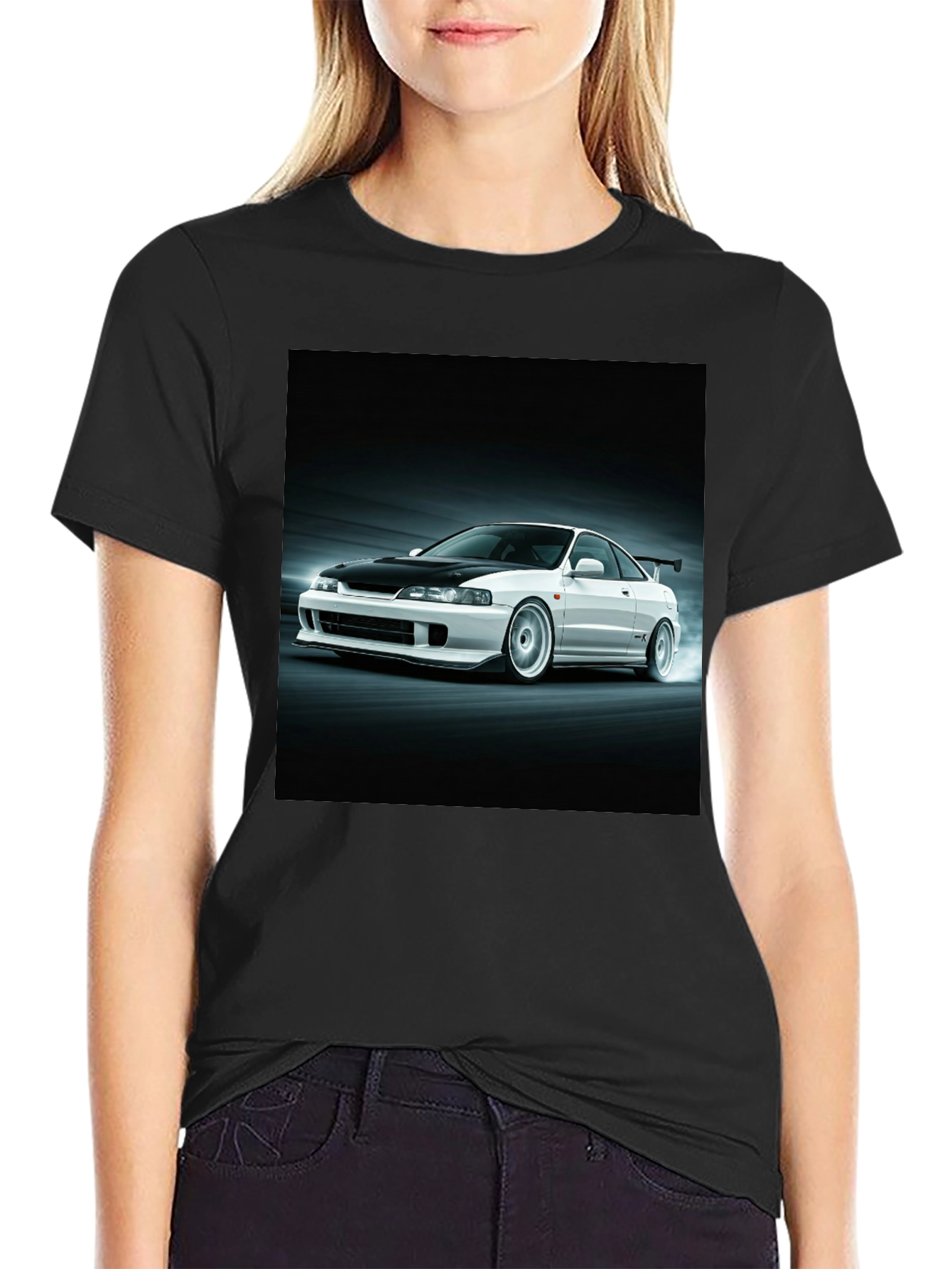 Car Graphic Tee - Black