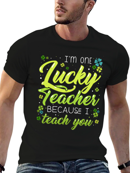 Lucky Teacher T-Shirt - St. Patricks Day