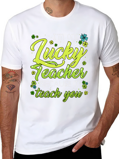 Lucky Teacher T-Shirt - St. Patricks Day