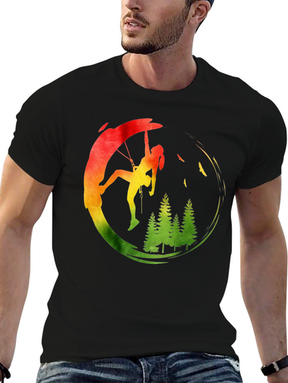 Rasta Climbing T-Shirt - Adventure Ready