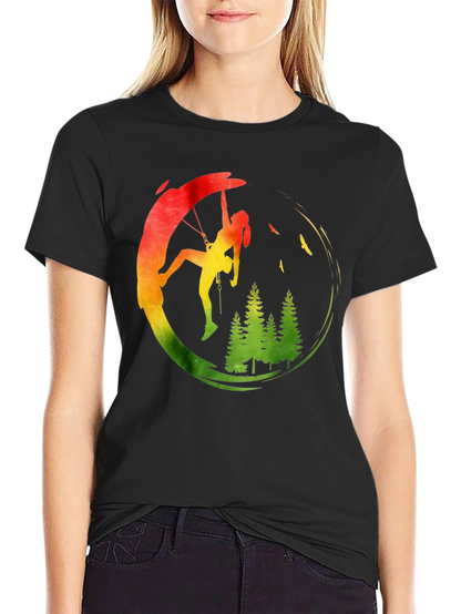Rasta Climbing T-Shirt - Adventure Ready