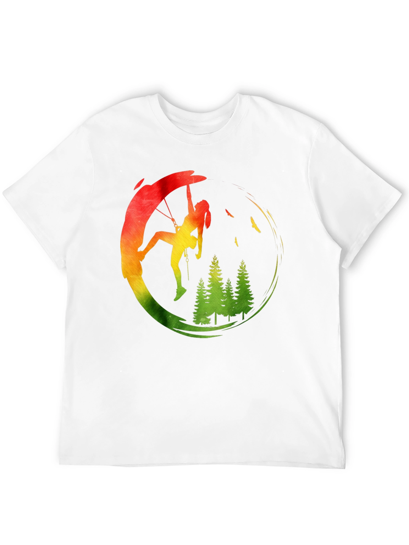 Rasta Climbing T-Shirt - Adventure Ready