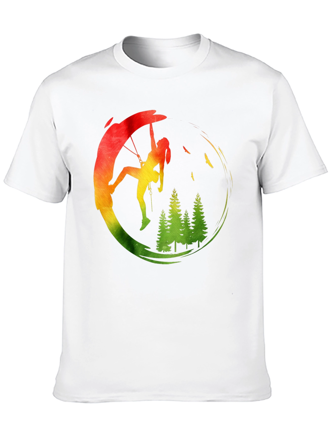 Rasta Climbing T-Shirt - Adventure Ready