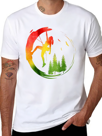 Rasta Climbing T-Shirt - Adventure Ready