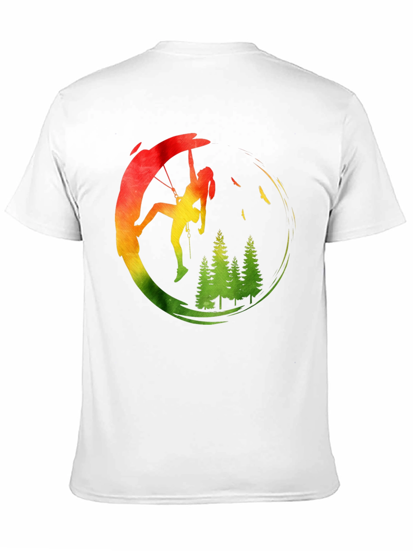 Rasta Climbing T-Shirt - Adventure Ready