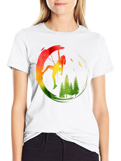 Rasta Climbing T-Shirt - Adventure Ready