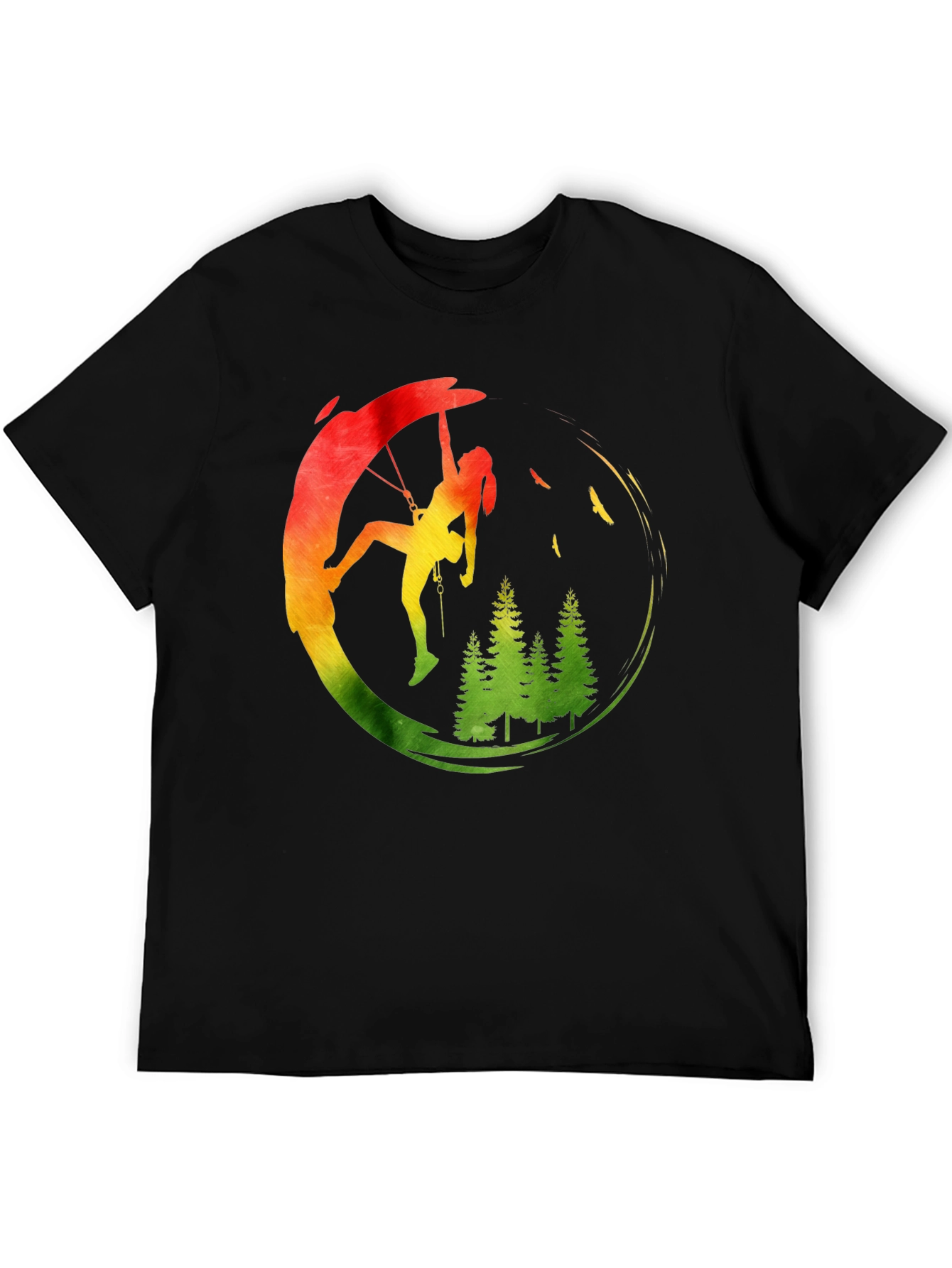 Rasta Climbing T-Shirt - Adventure Ready