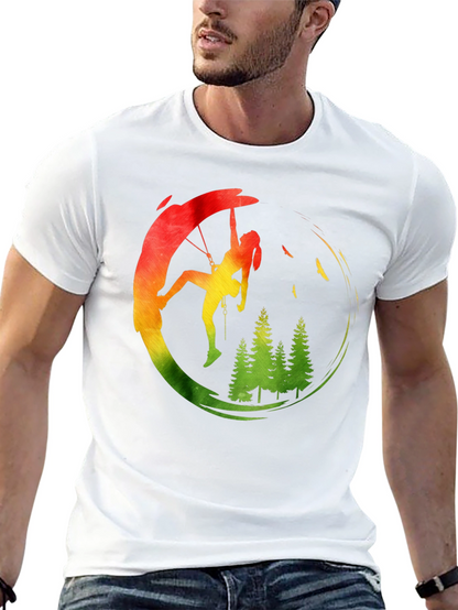 Rasta Climbing T-Shirt - Adventure Ready