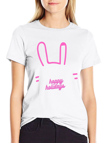Hoppy Holidays Easter Bunny T-Shirt