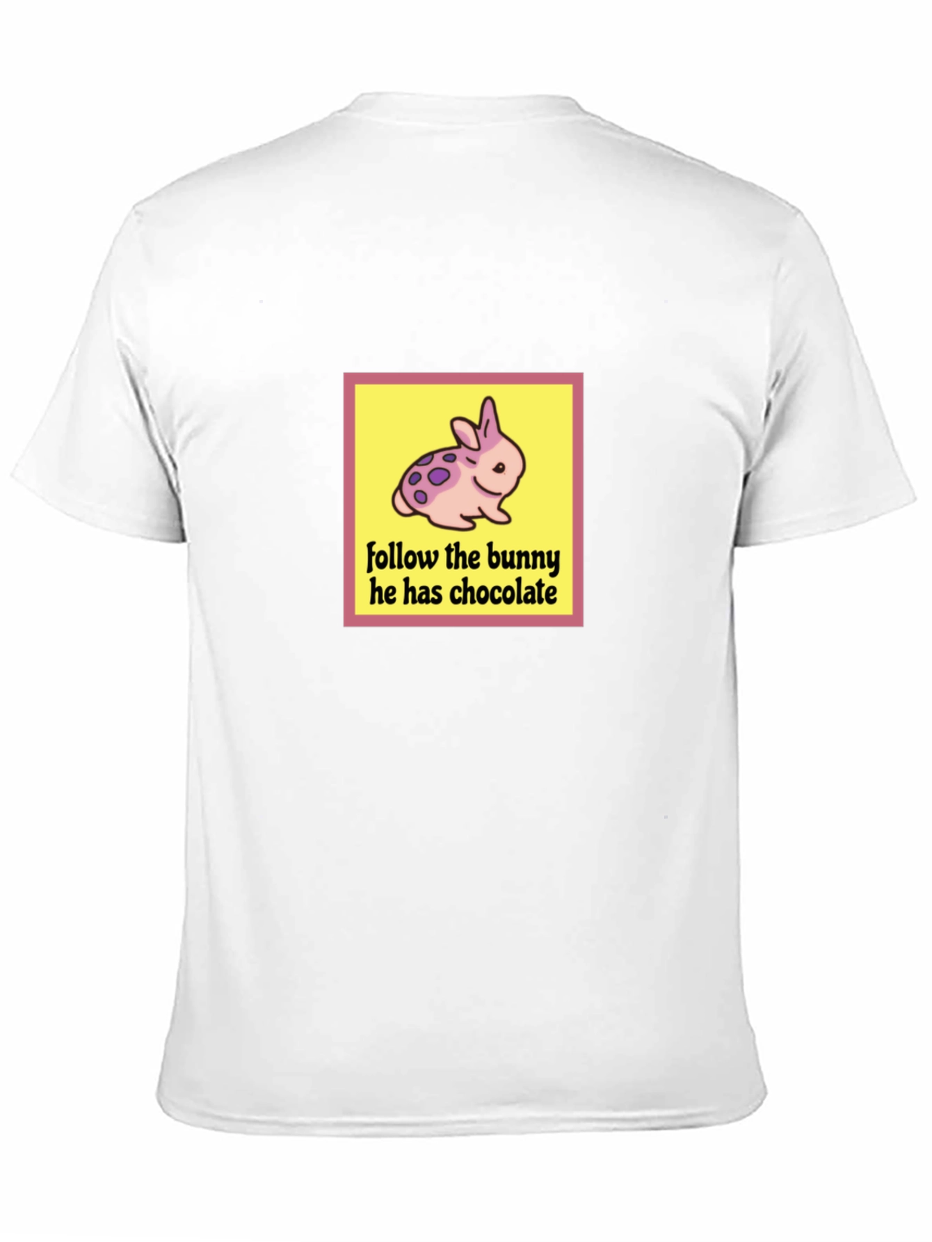 Follow the Bunny T-Shirt - Easter Chocolate