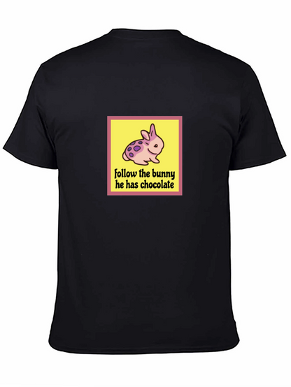 Follow the Bunny T-Shirt - Easter Chocolate