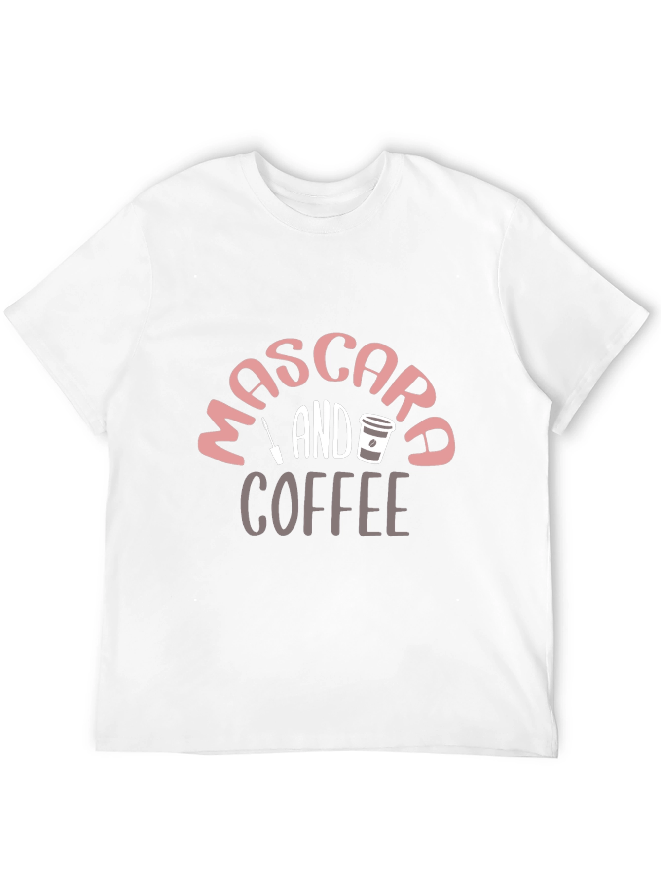 Mascara and Coffee Graphic Tee