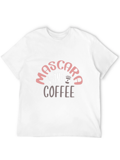 Mascara and Coffee Graphic Tee