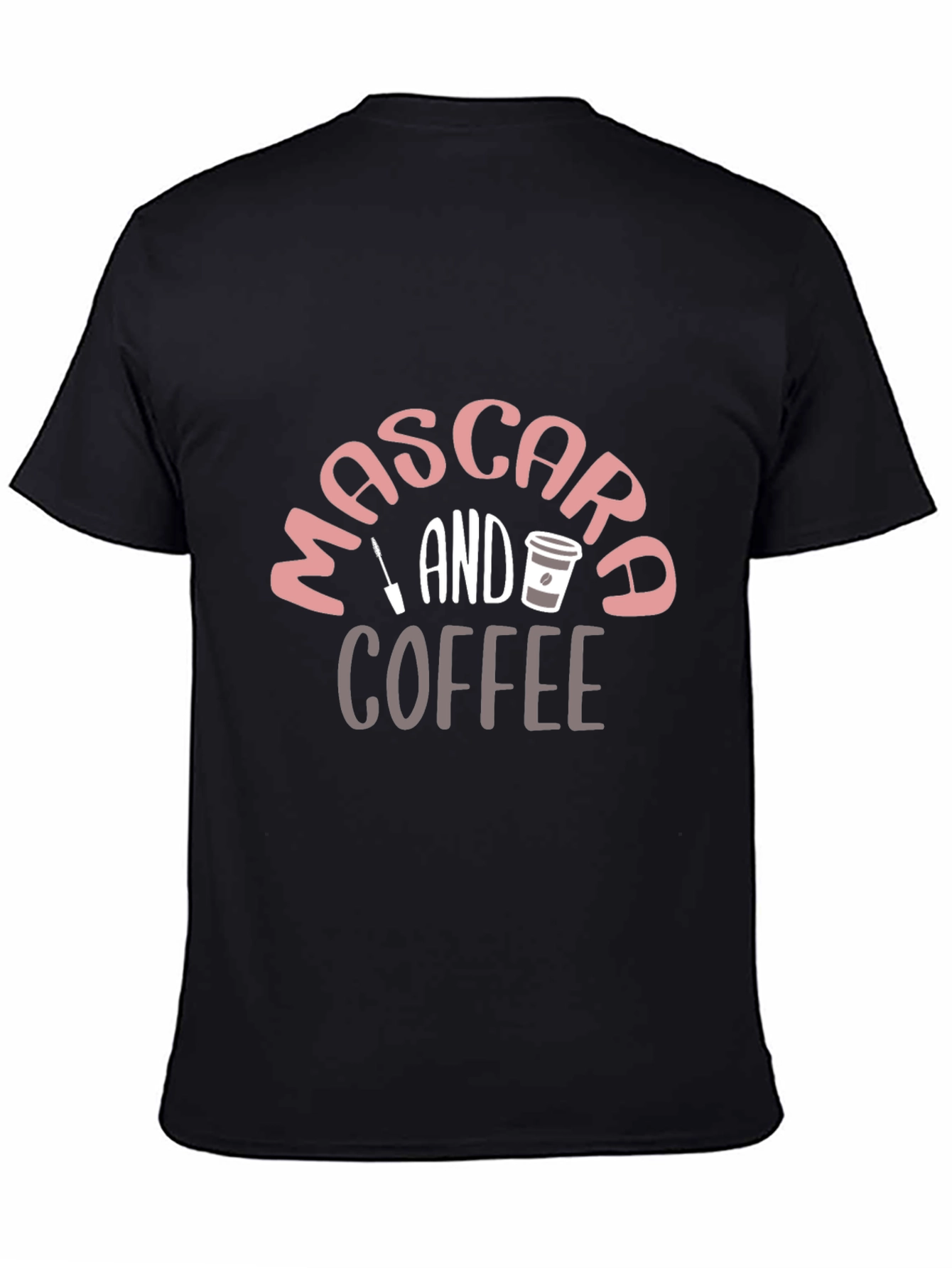 Mascara and Coffee Graphic Tee