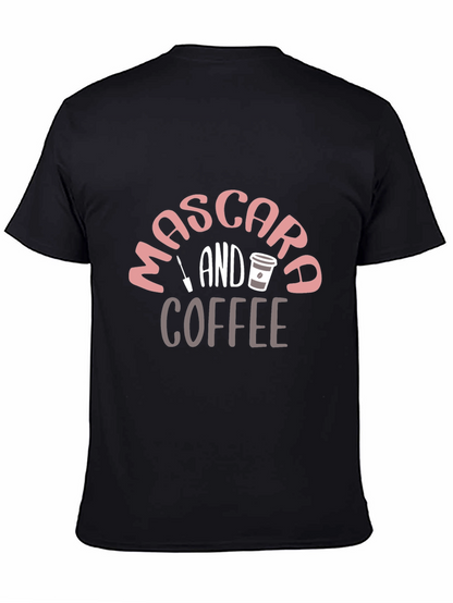 Mascara and Coffee Graphic Tee