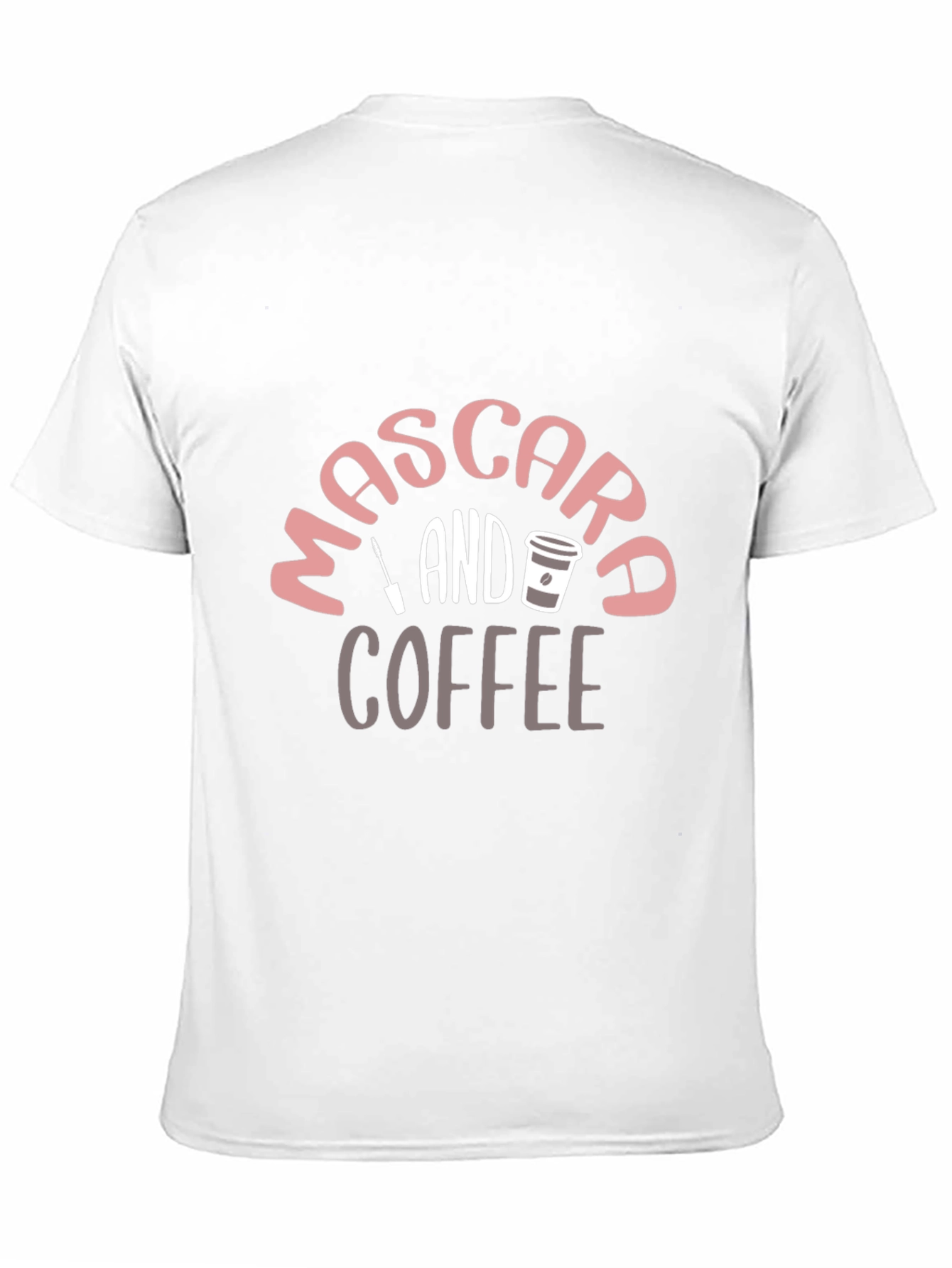 Mascara and Coffee Graphic Tee