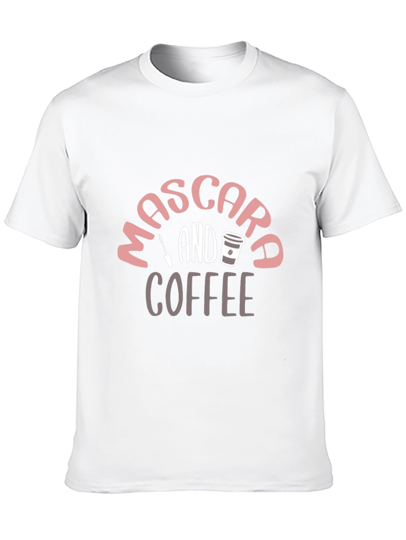 Mascara and Coffee Graphic Tee