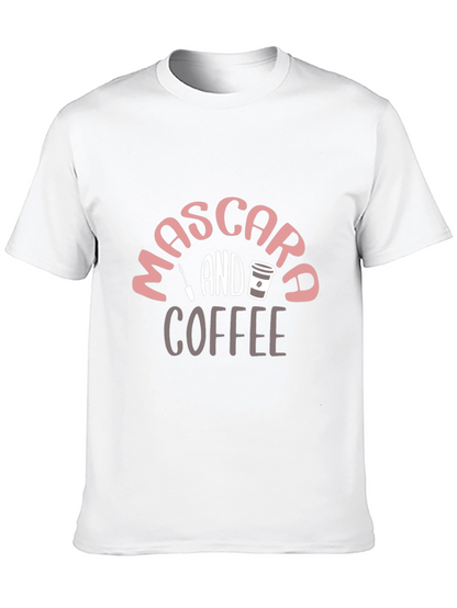 Mascara and Coffee Graphic Tee