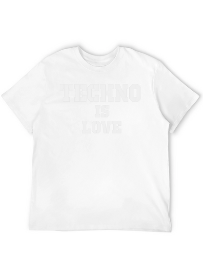 Techno is Love Black T-Shirt