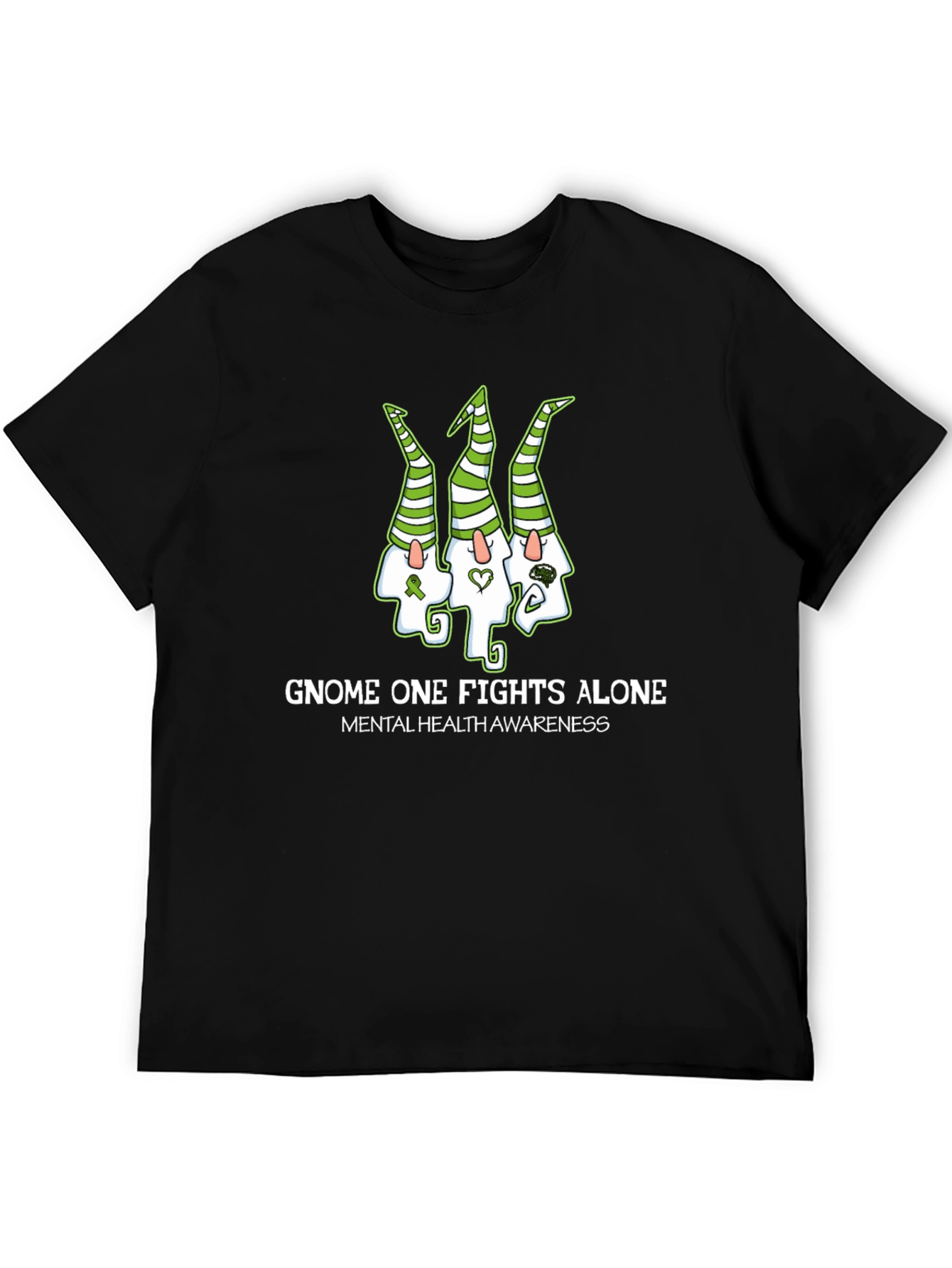 Mental Health Awareness Gnome T-Shirt