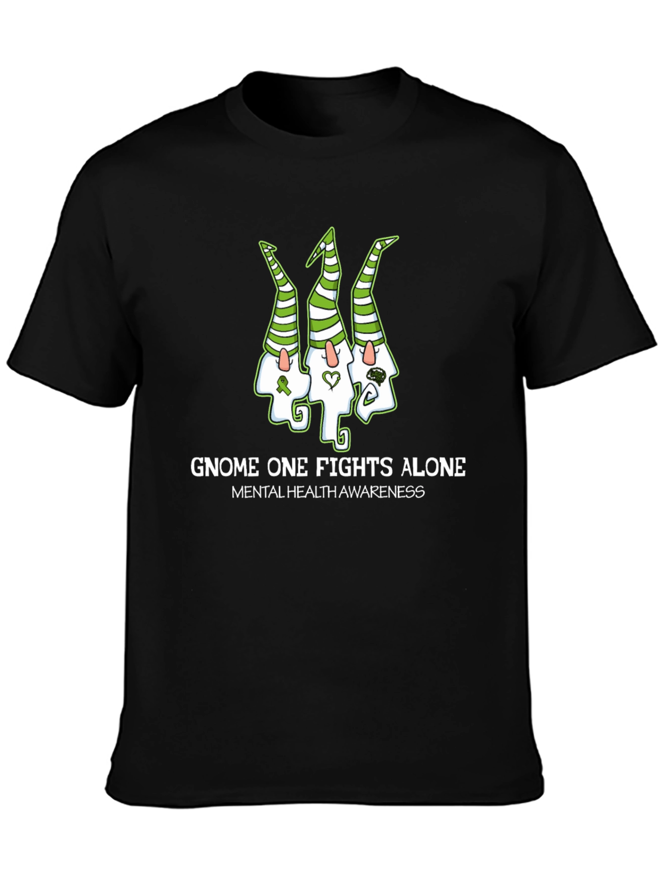 Mental Health Awareness Gnome T-Shirt