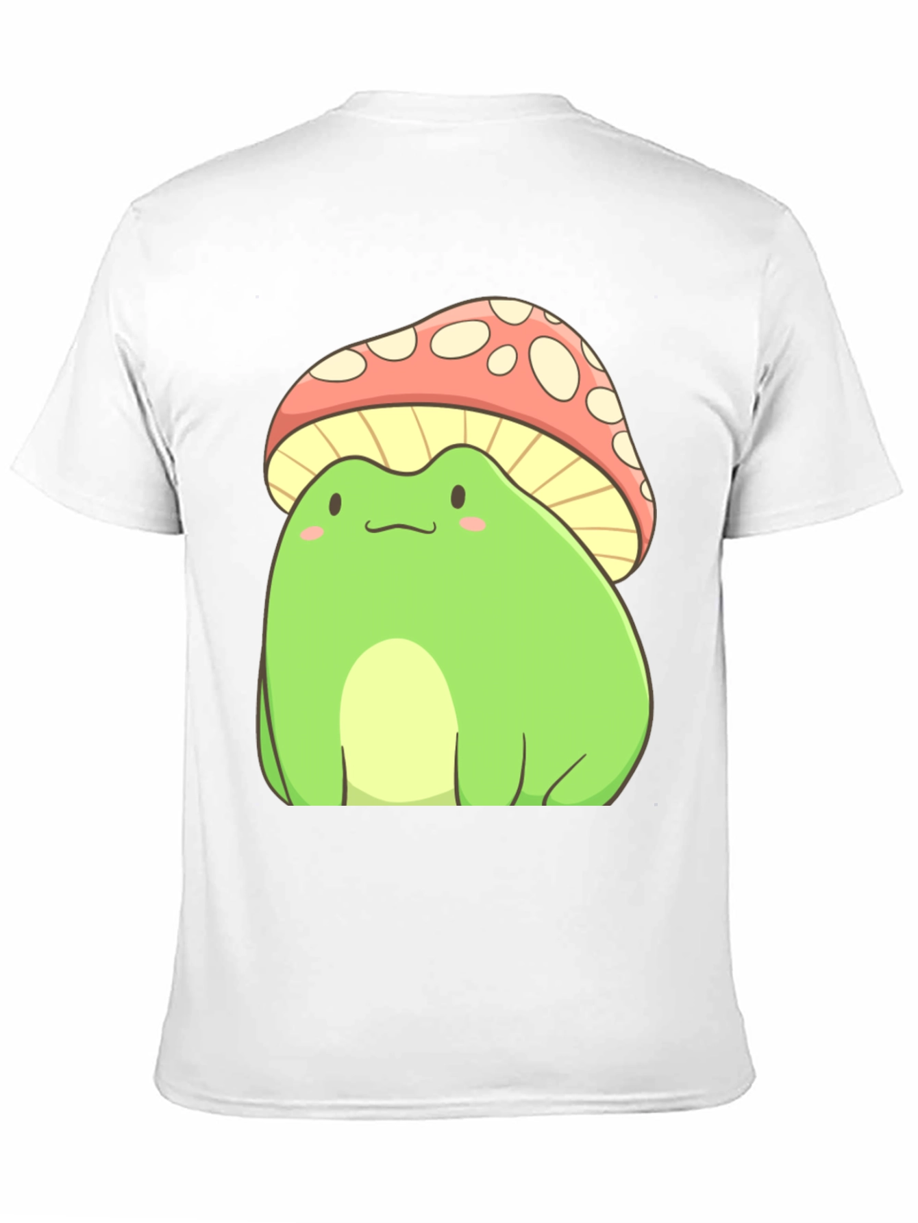 Frog Mushroom T-Shirt - Cute Cartoon Style