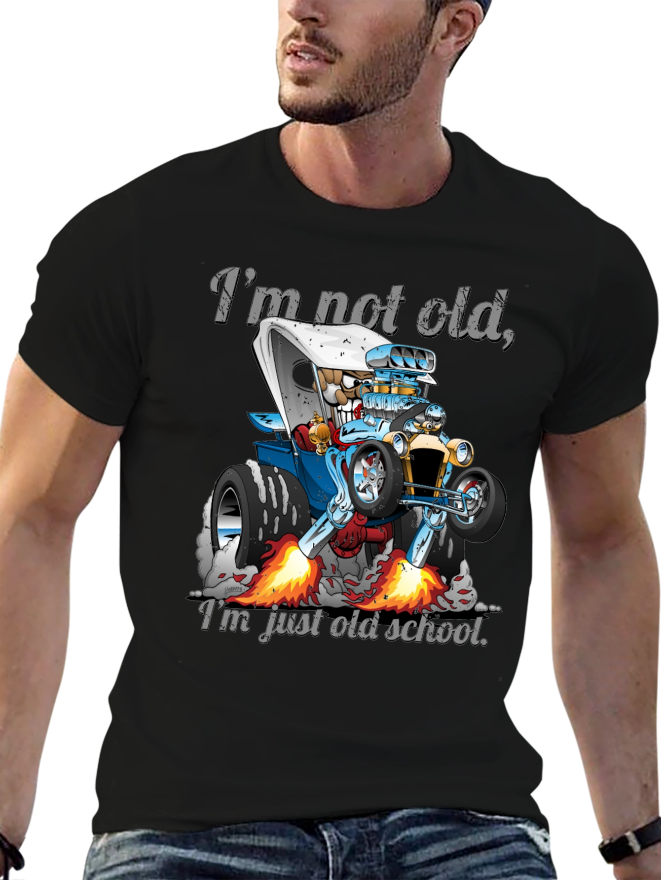 Im Not Old Just Old School Car T-Shirt