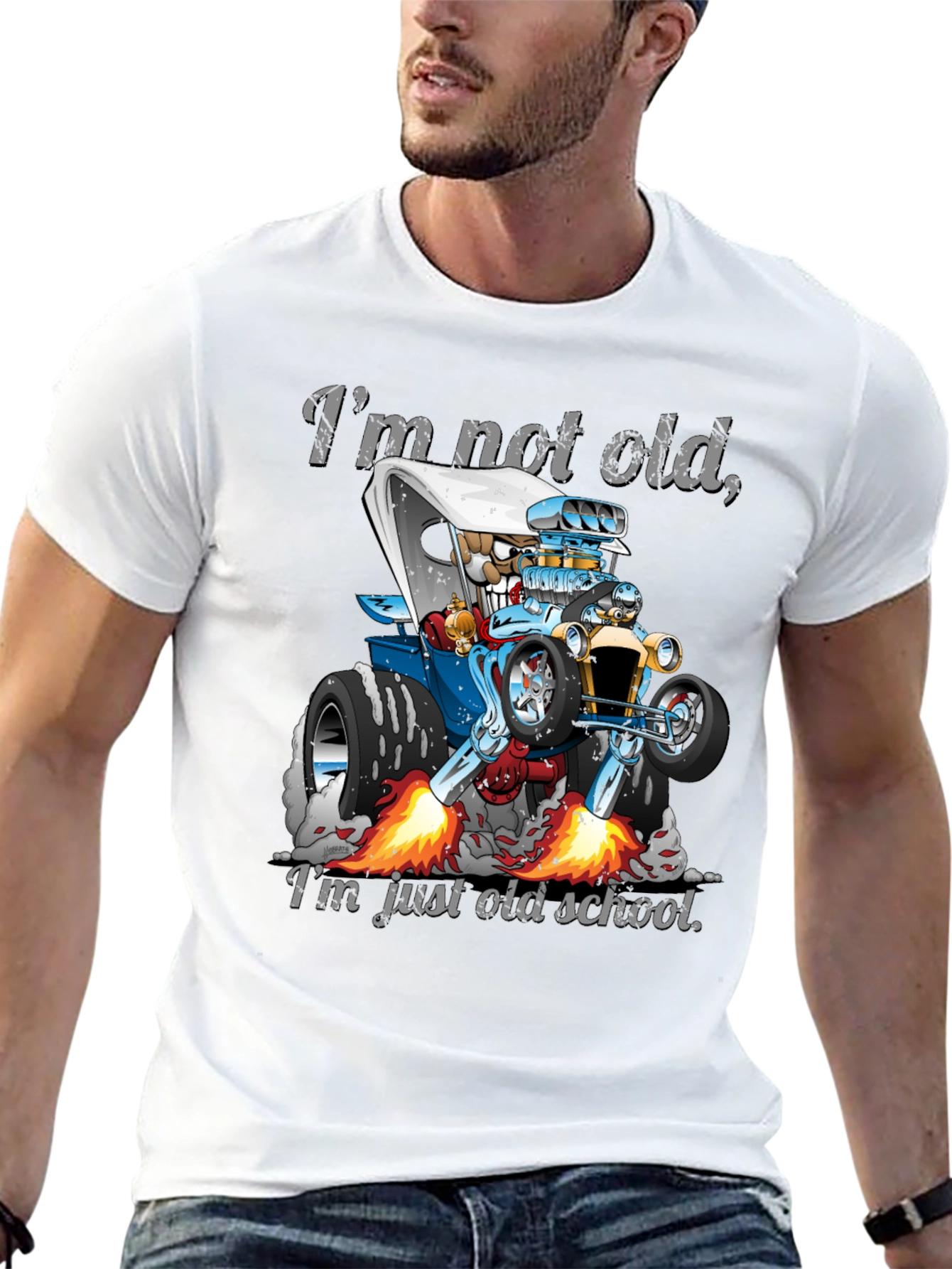 Im Not Old Just Old School Car T-Shirt