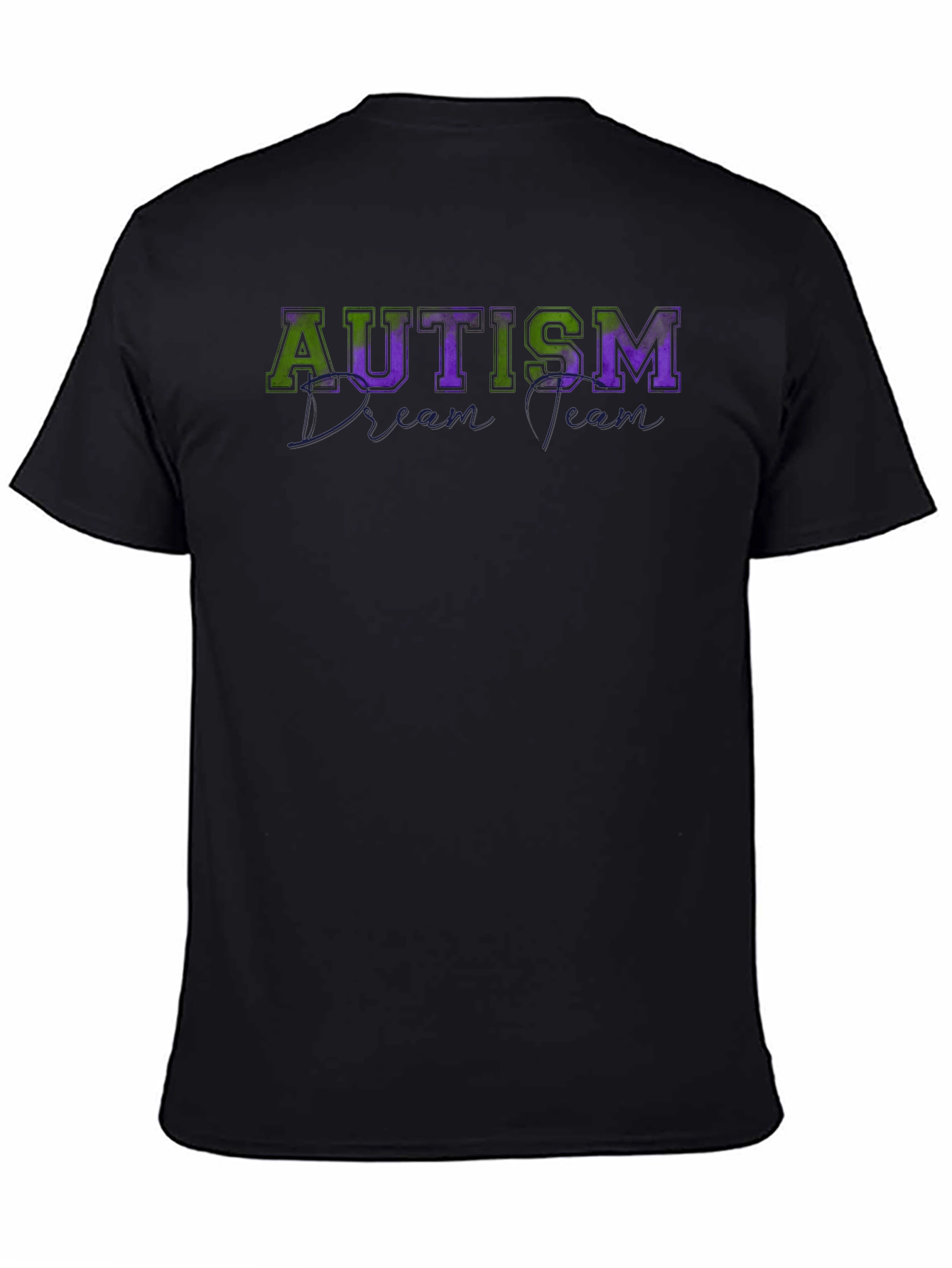 Autism From Mom Black T-Shirt
