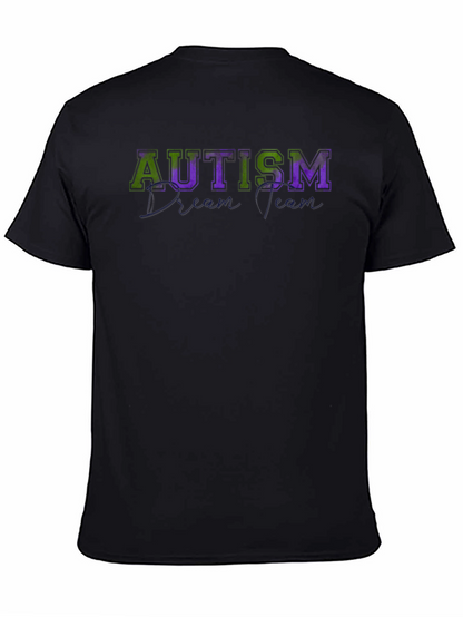 Autism From Mom Black T-Shirt