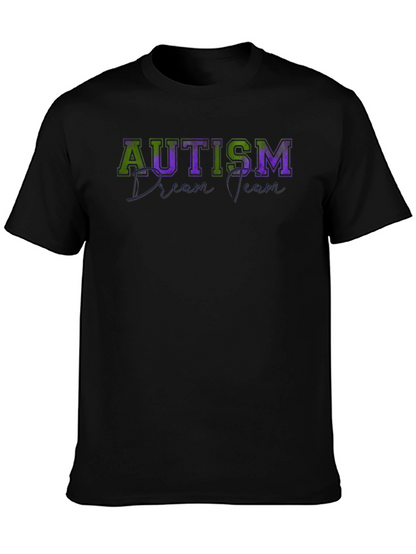 Autism From Mom Black T-Shirt