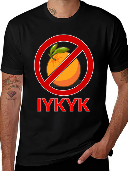 IYKYK No Orange Graphic Tee
