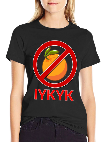 IYKYK No Orange Graphic Tee