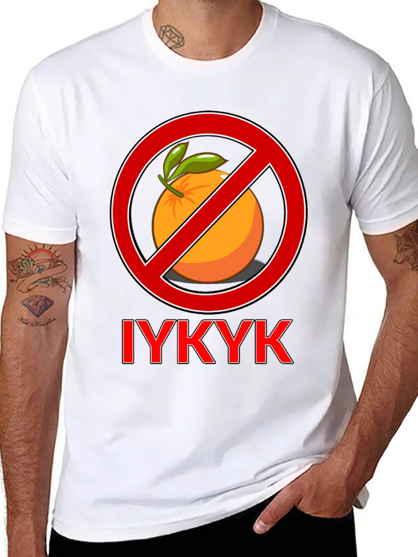 IYKYK No Orange Graphic Tee