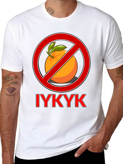 IYKYK No Orange Graphic Tee