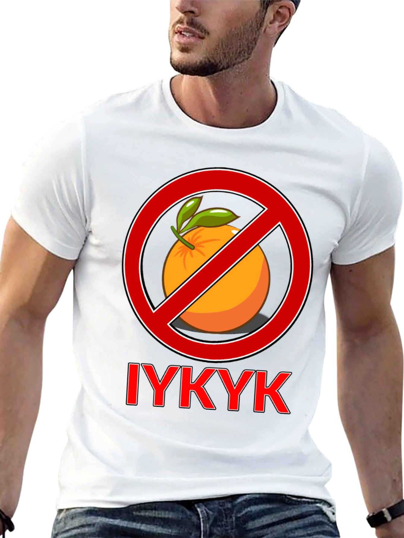 IYKYK No Orange Graphic Tee