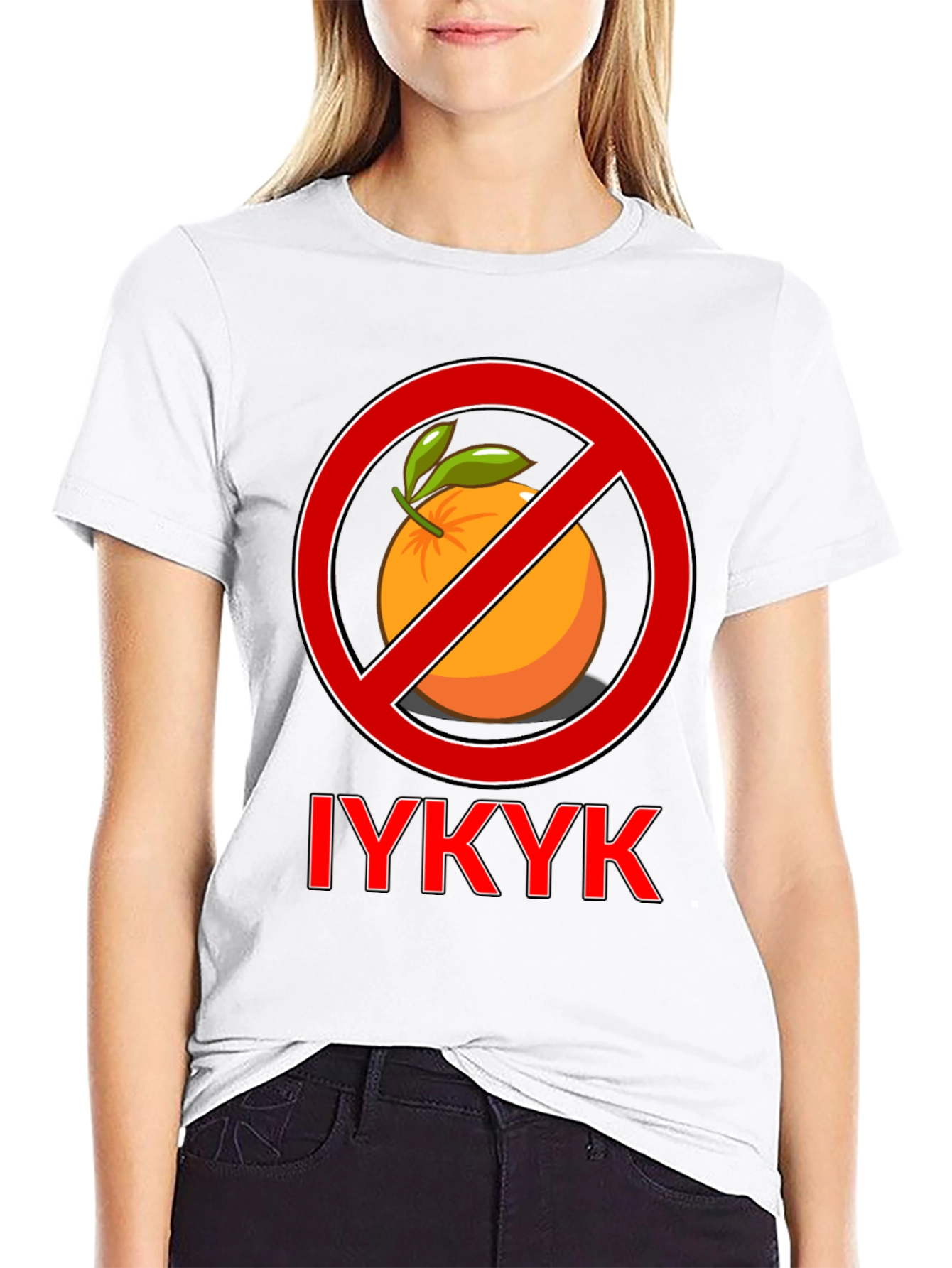 IYKYK No Orange Graphic Tee