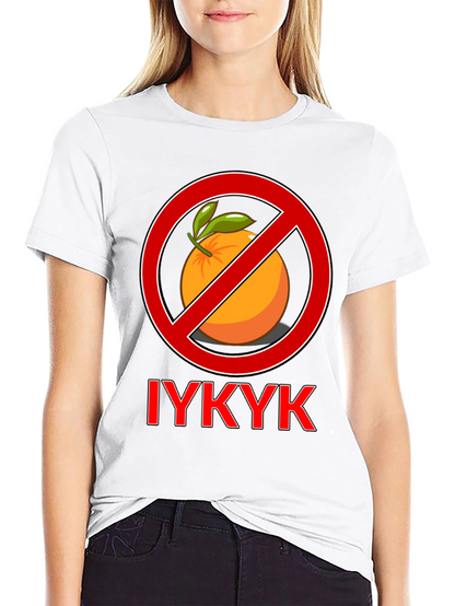 IYKYK No Orange Graphic Tee
