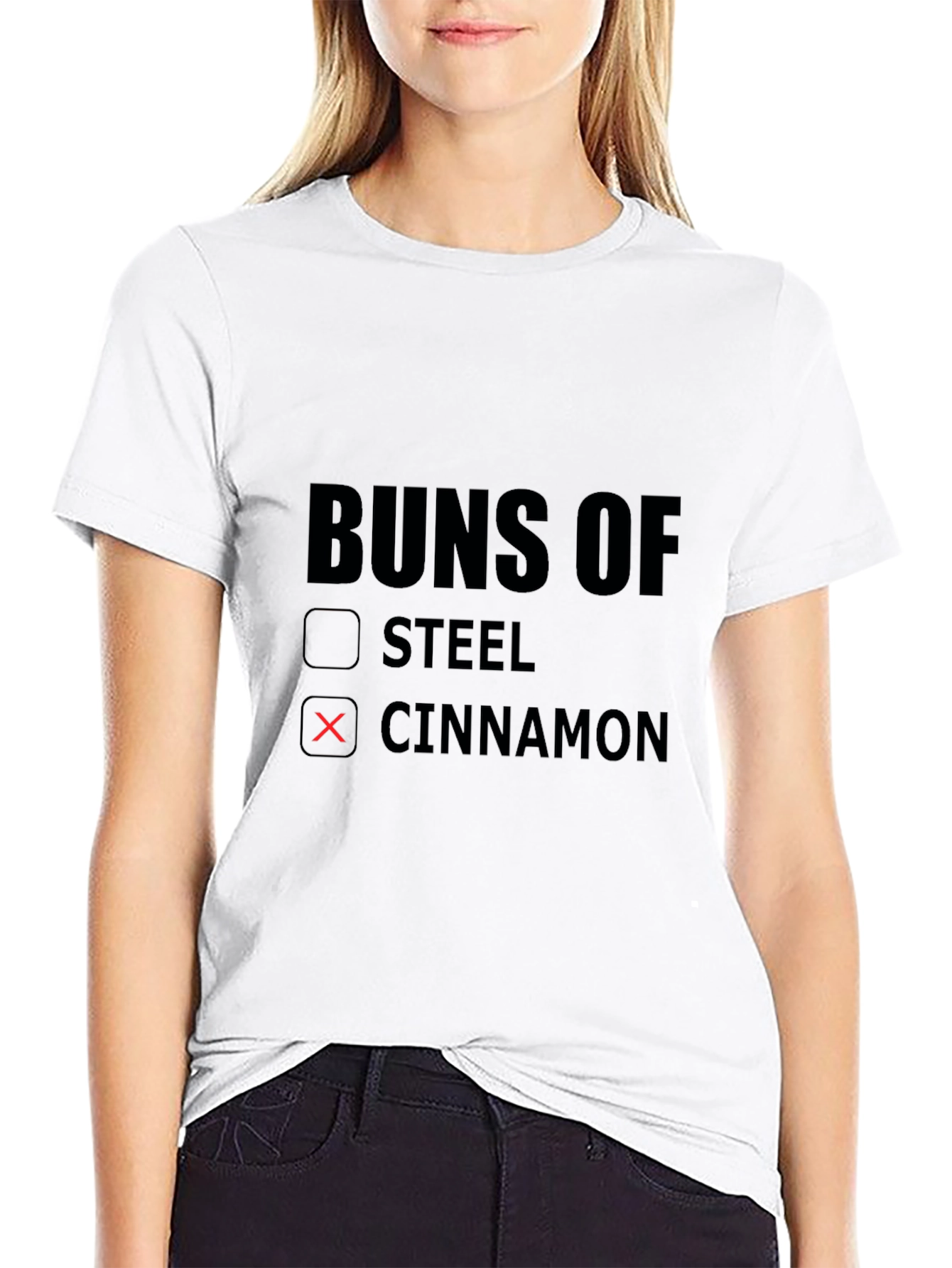 Buns Of Cinnamon T-Shirt - Novelty Foodie Tee