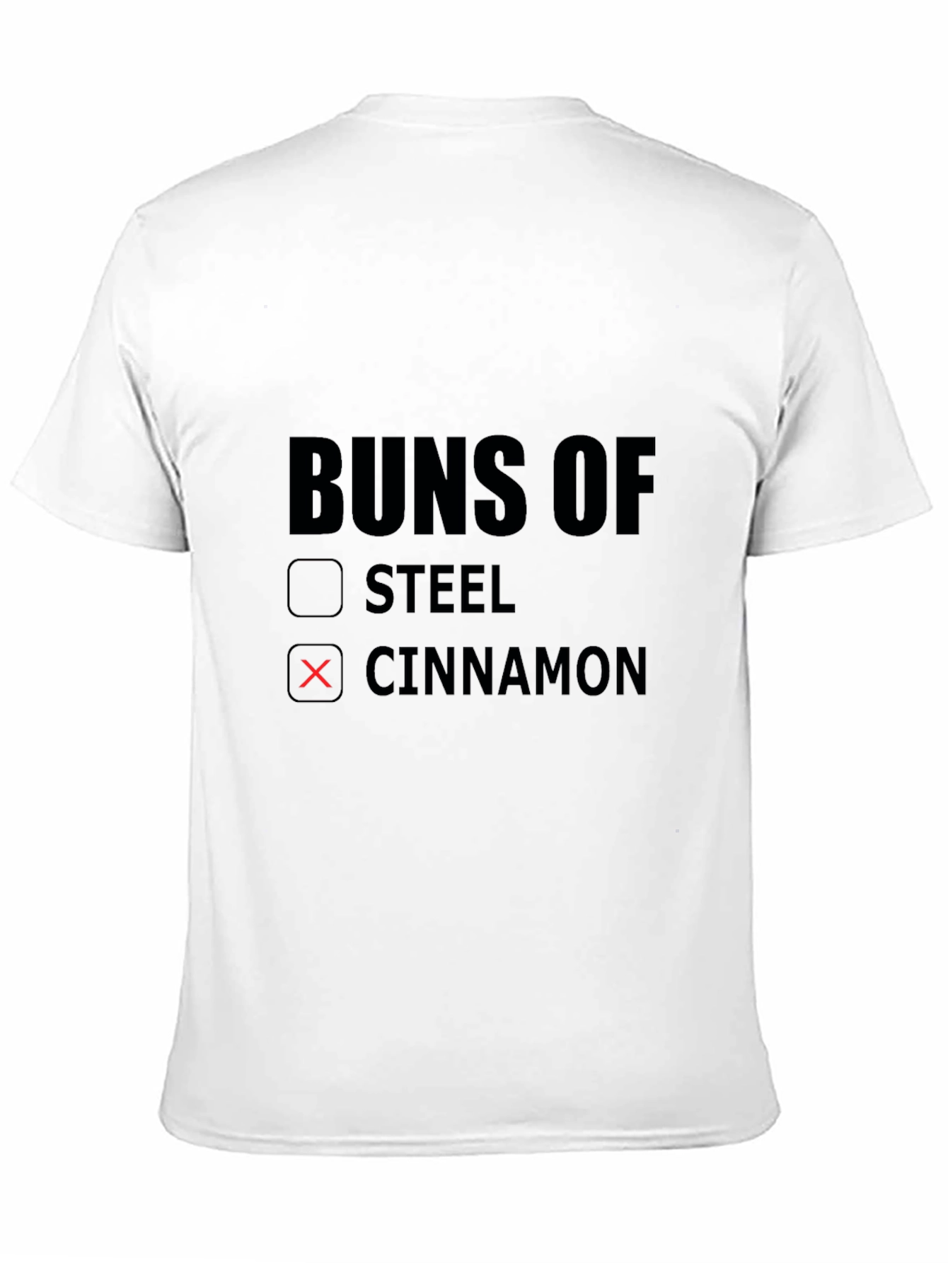 Buns Of Cinnamon T-Shirt - Novelty Foodie Tee