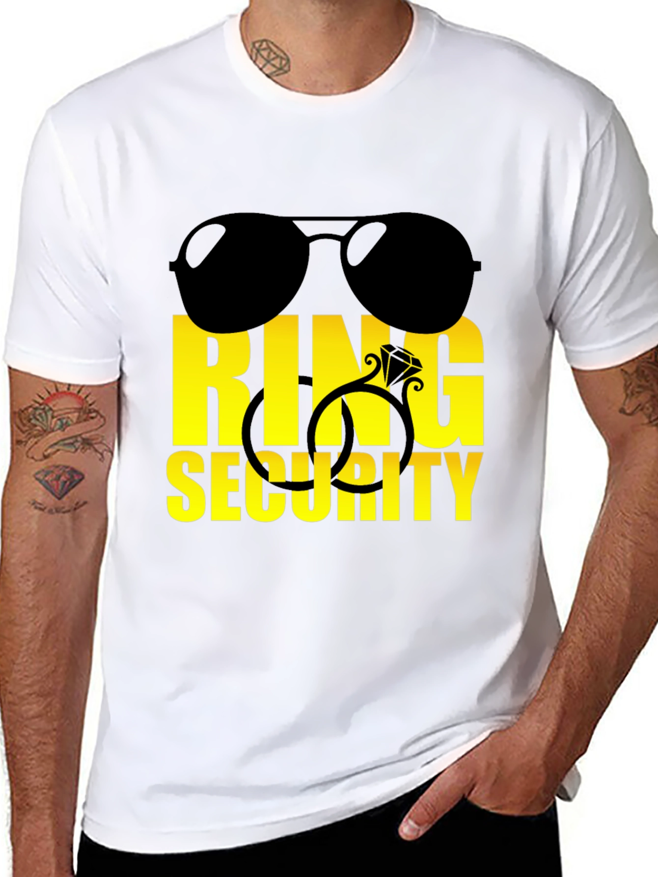 Ring Security Crew Wedding Graphic Tee