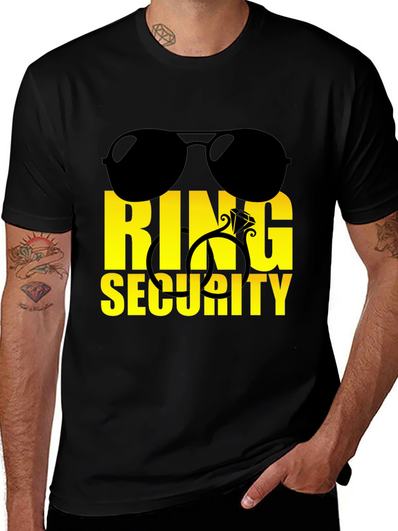 Ring Security Crew Wedding Graphic Tee