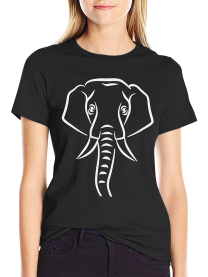 Elephant Graphic Tee - Cool Casual Style