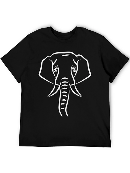 Elephant Graphic Tee - Cool Casual Style