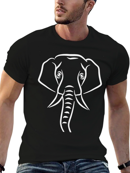 Elephant Graphic Tee - Cool Casual Style