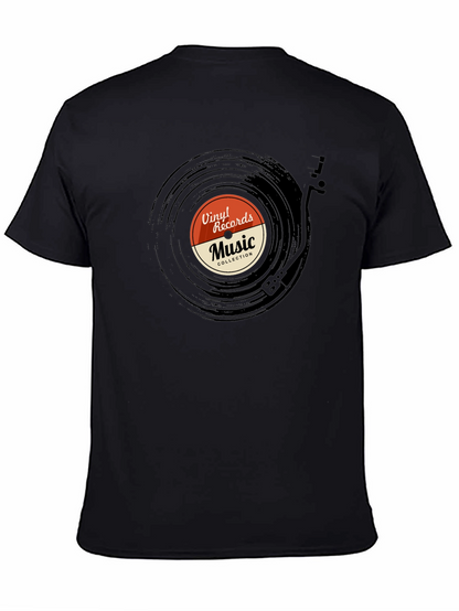 Vinyl Record Music Collection Graphic Tee